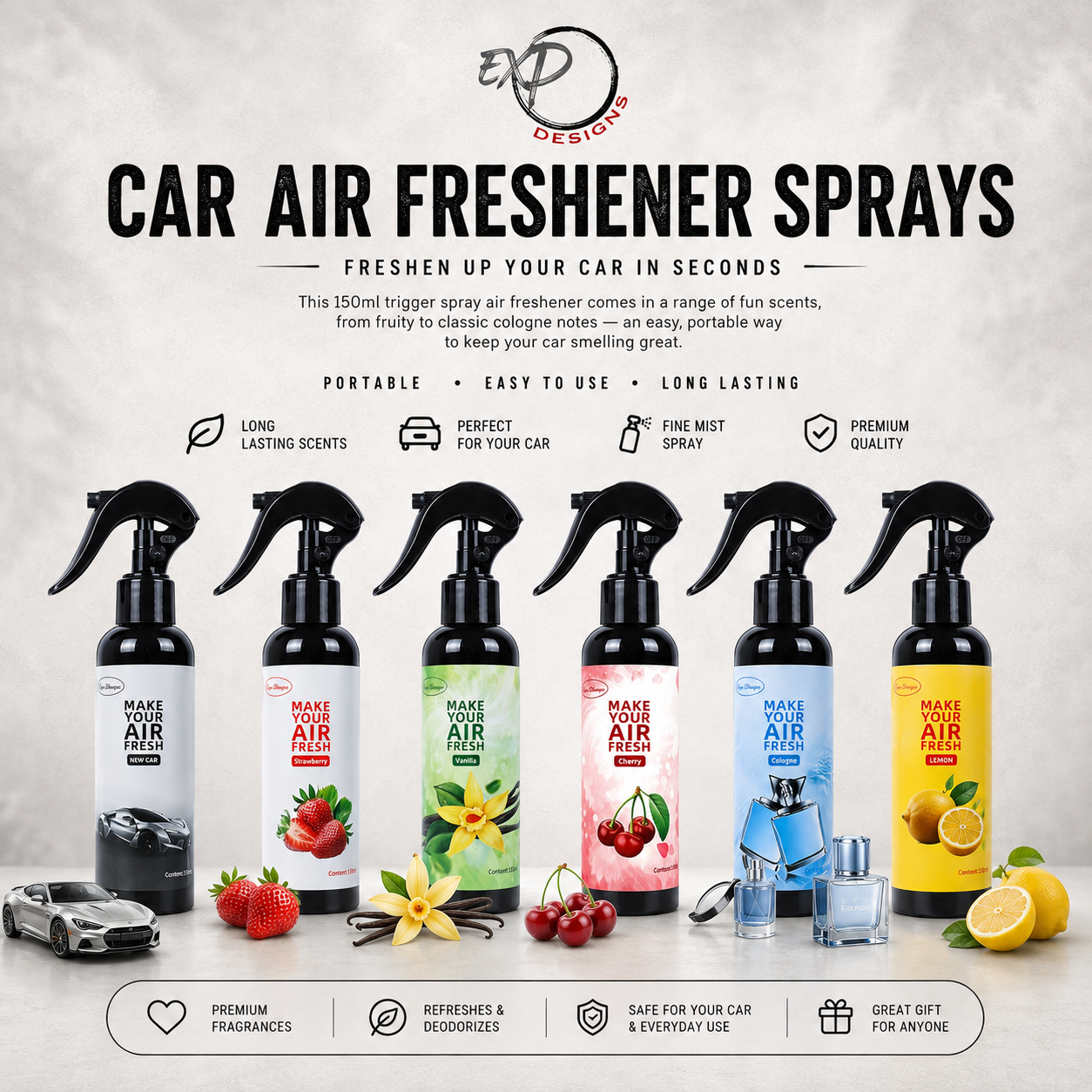 Car Air Freshener Sprays