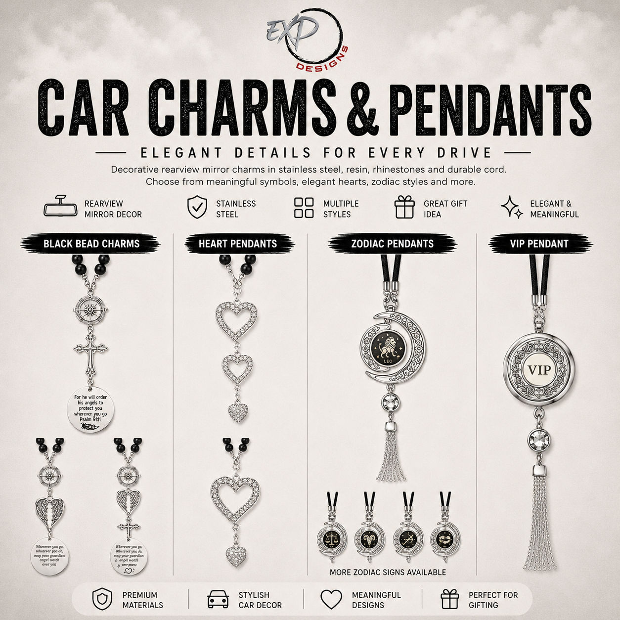 Car Charms & Pendants