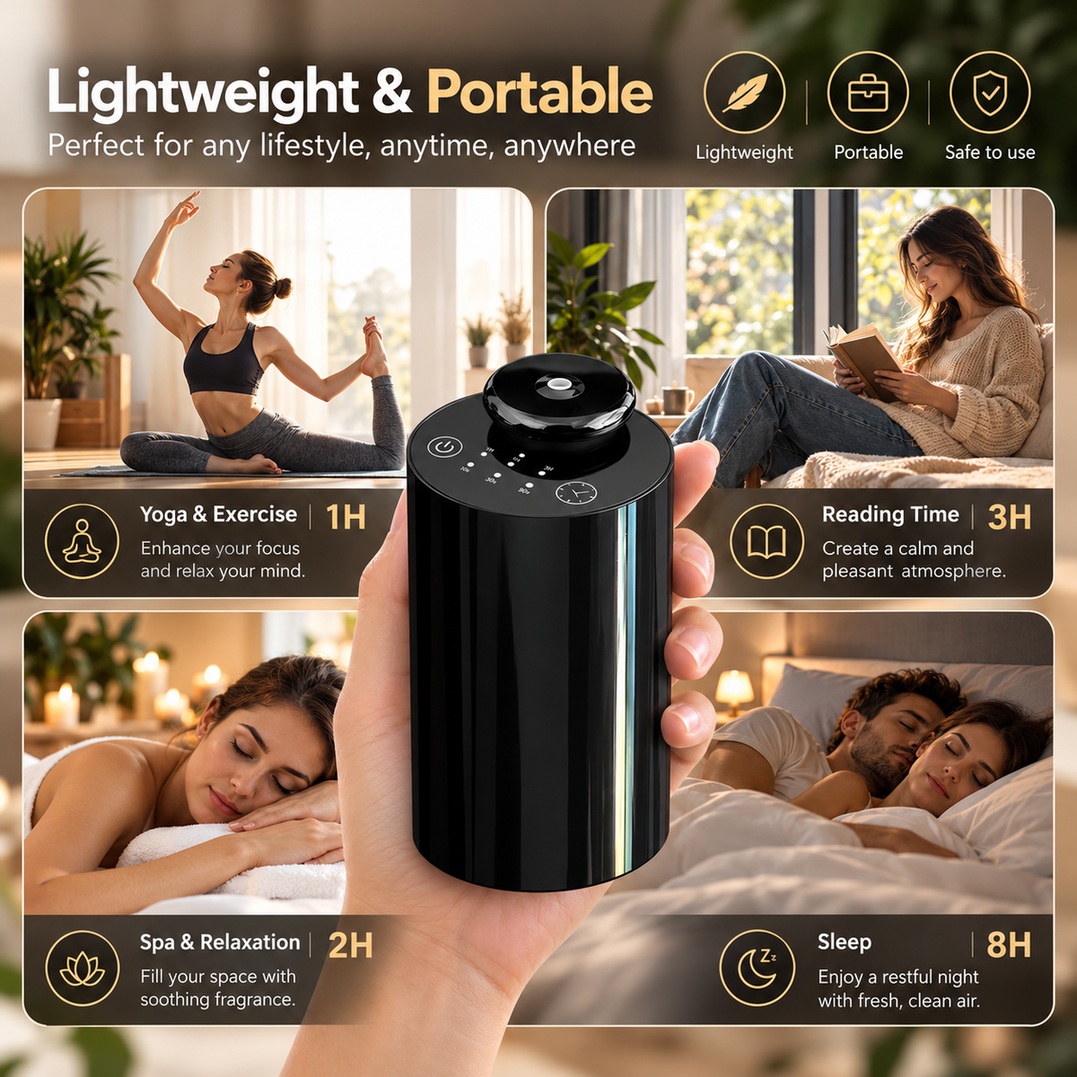 Atlas Electric Rechargeable Diffusers