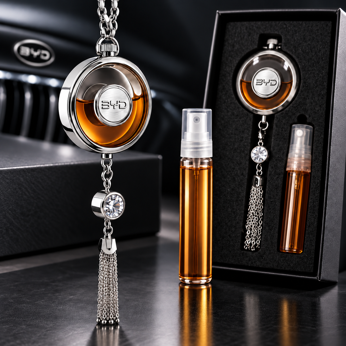 Car Brand Hanging Diffuser — Rearview Mirror Pendant