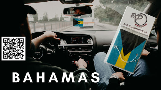 Bahamas Flag Freshener