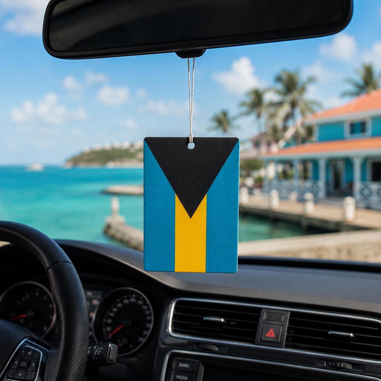 Bahamas Flag Freshener
