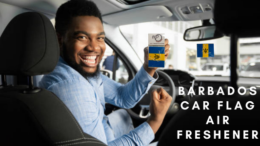 Barbados Flag Freshener