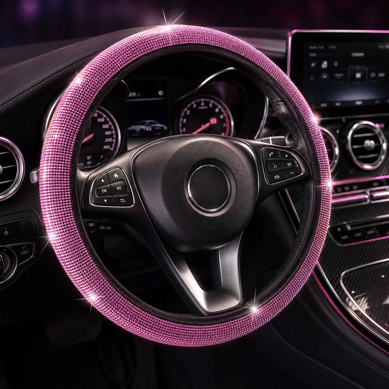 Bling Edition Steering Wheel Cover