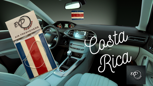 Costa Rica Flag Freshener