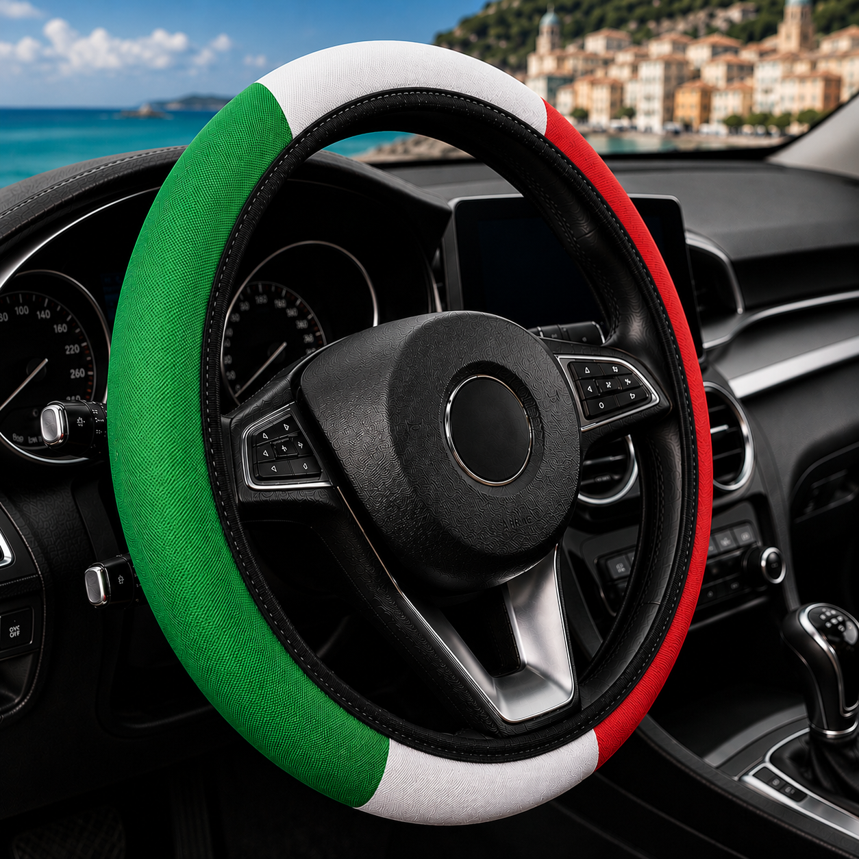 Country Flag Steering Wheel Cover