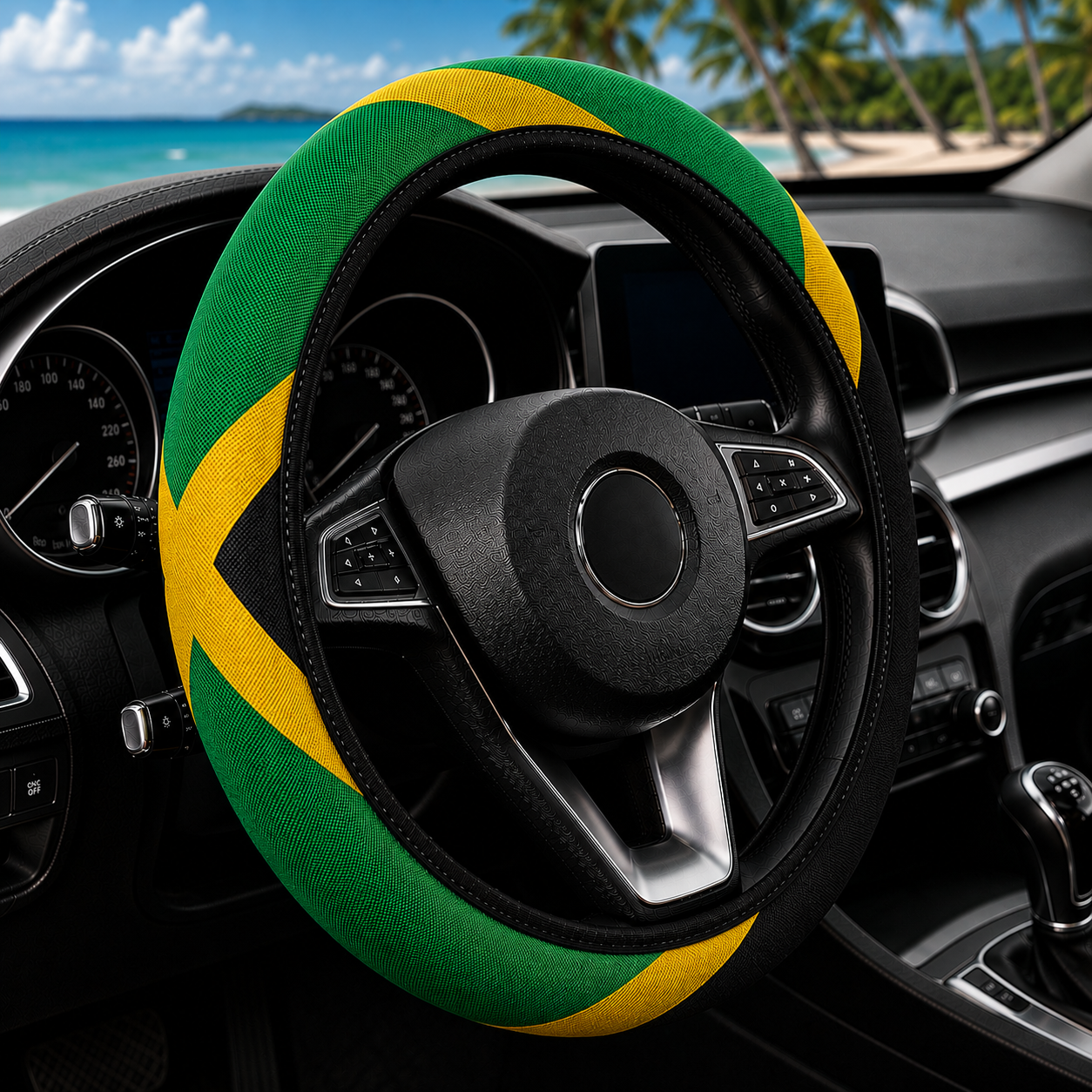 Country Flag Steering Wheel Cover