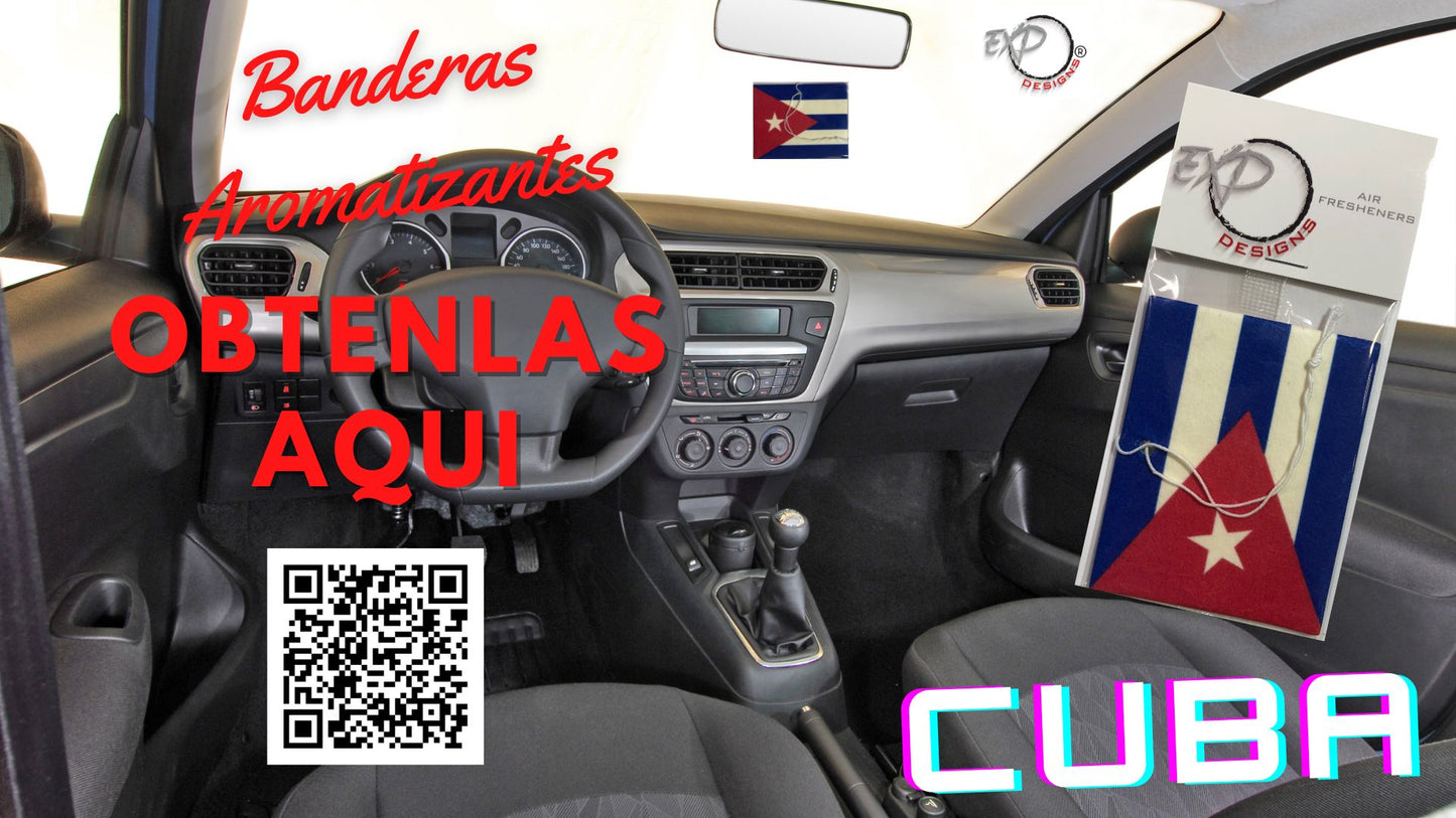Cuban Flag Freshener