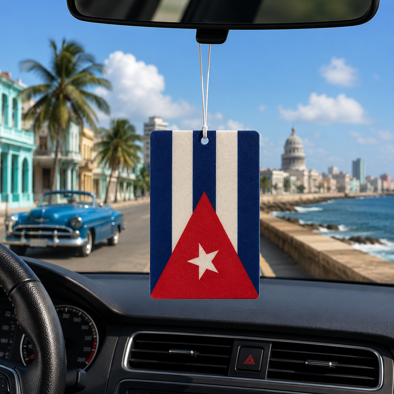 Cuban Flag Freshener