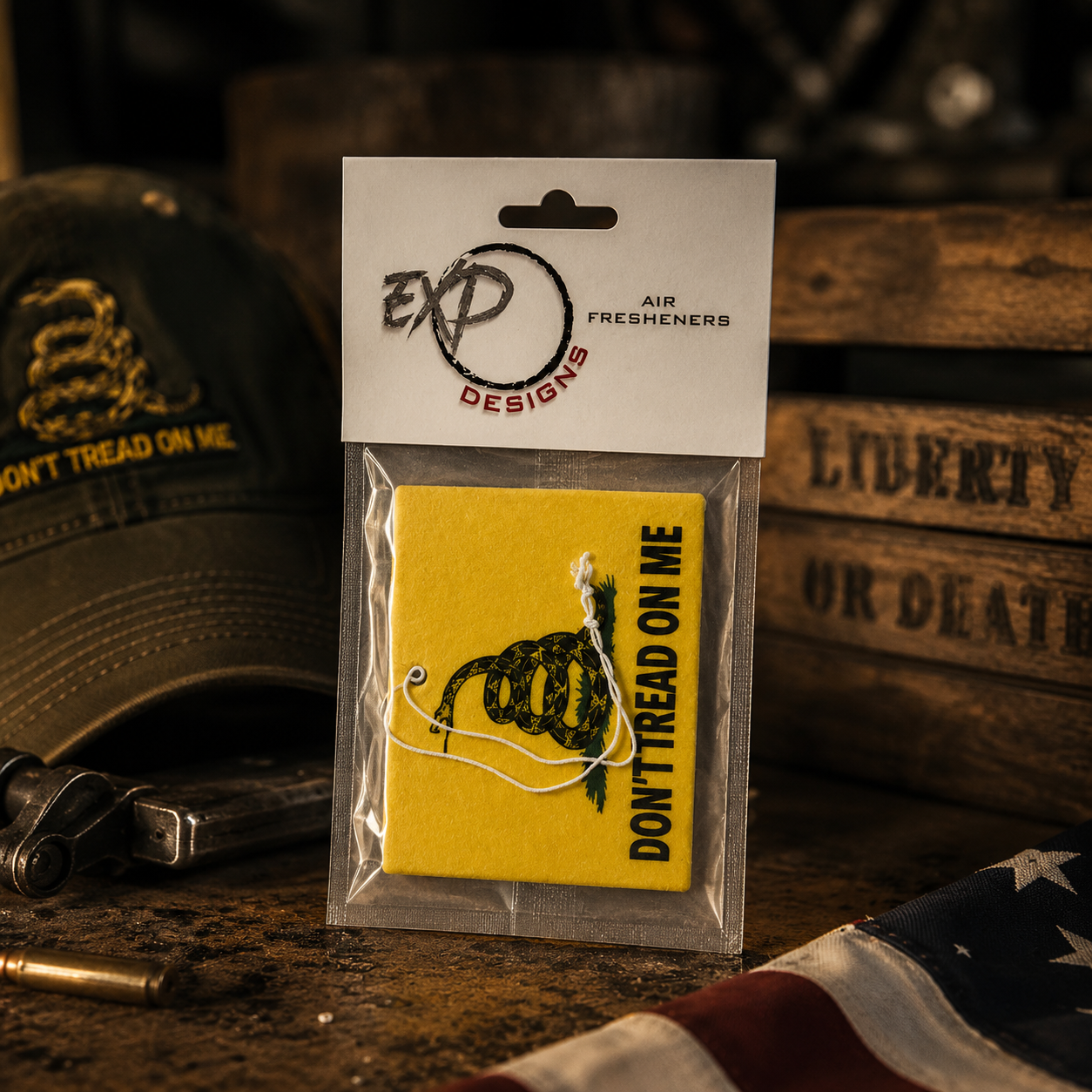 Don't Tread on Me Car Air Freshener
