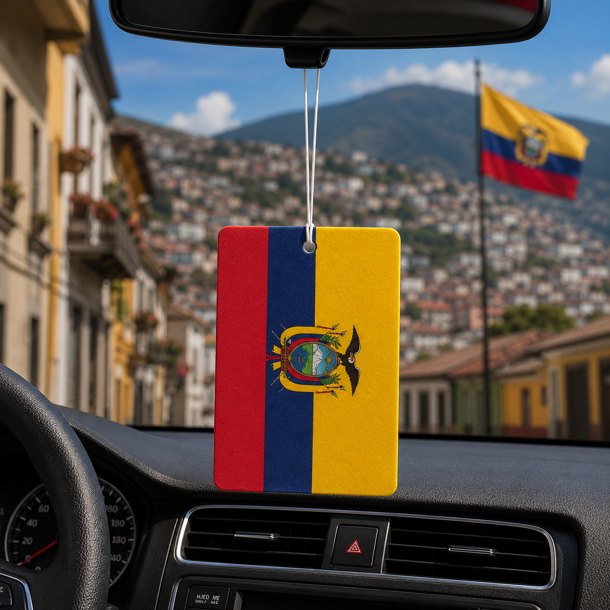 Ecuador Flag Freshener