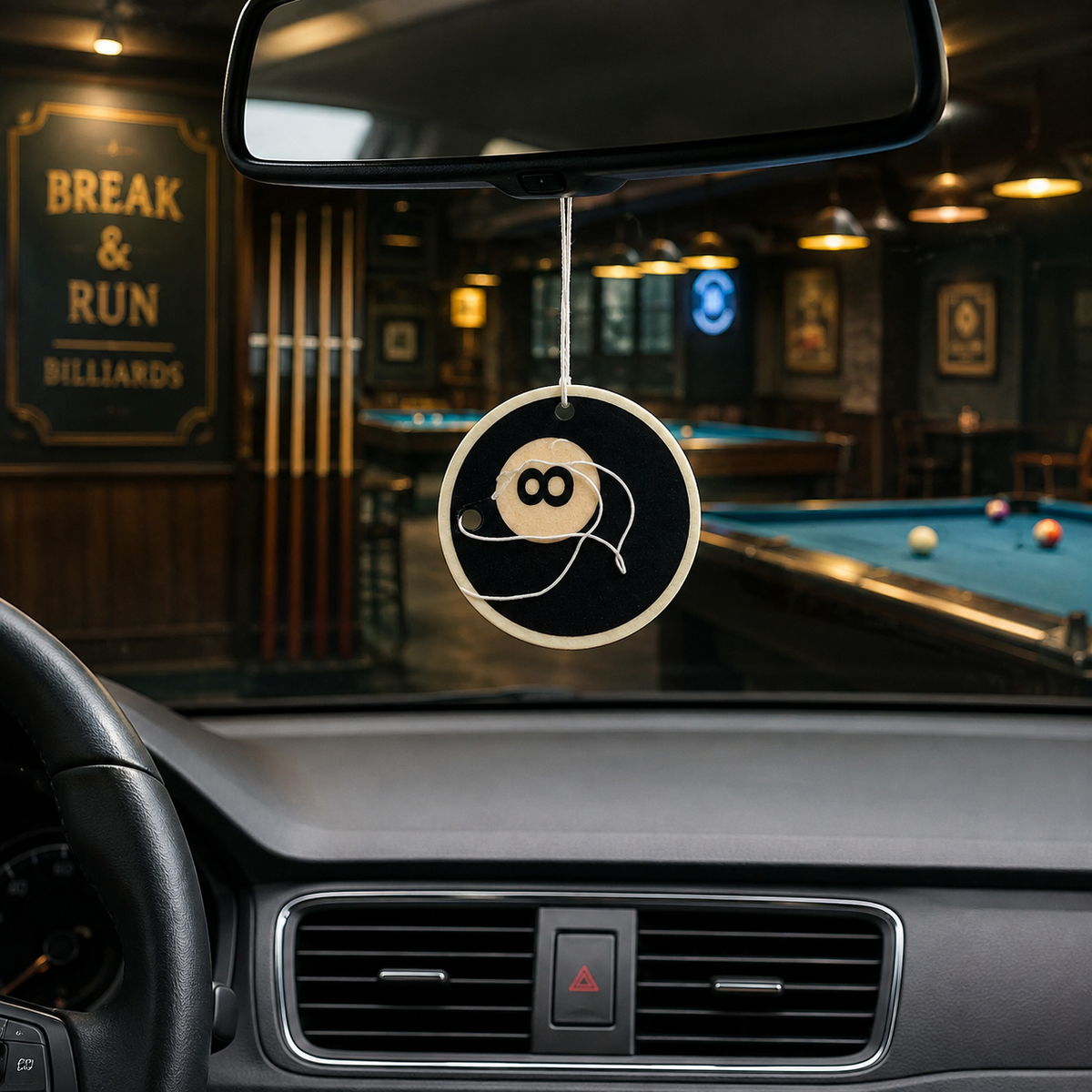 Eight Ball Car Air Freshener