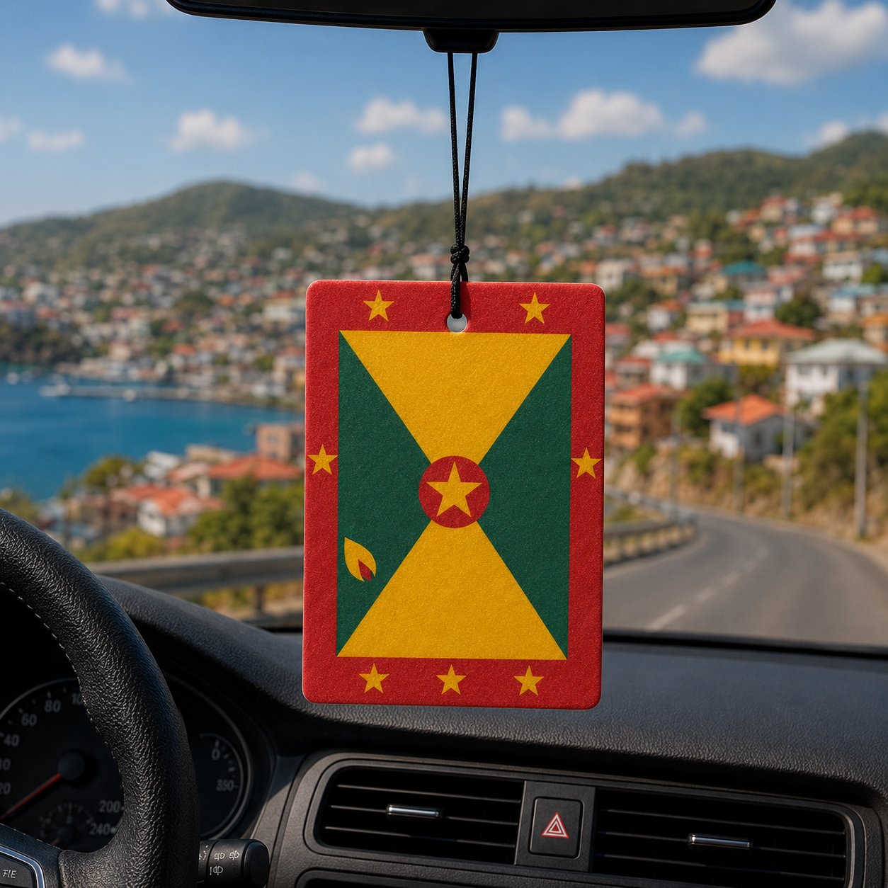 Grenada Flag Freshener