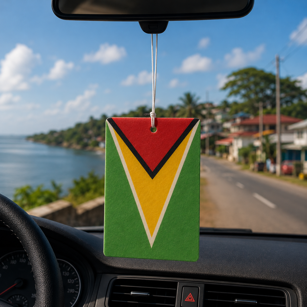 Guyana Flag Freshener