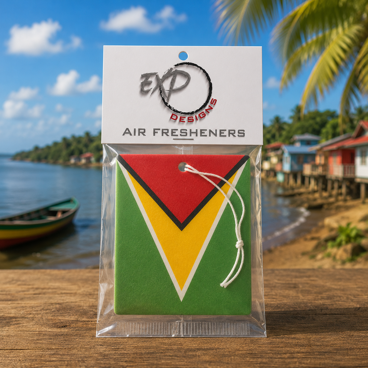 Guyana Flag Freshener