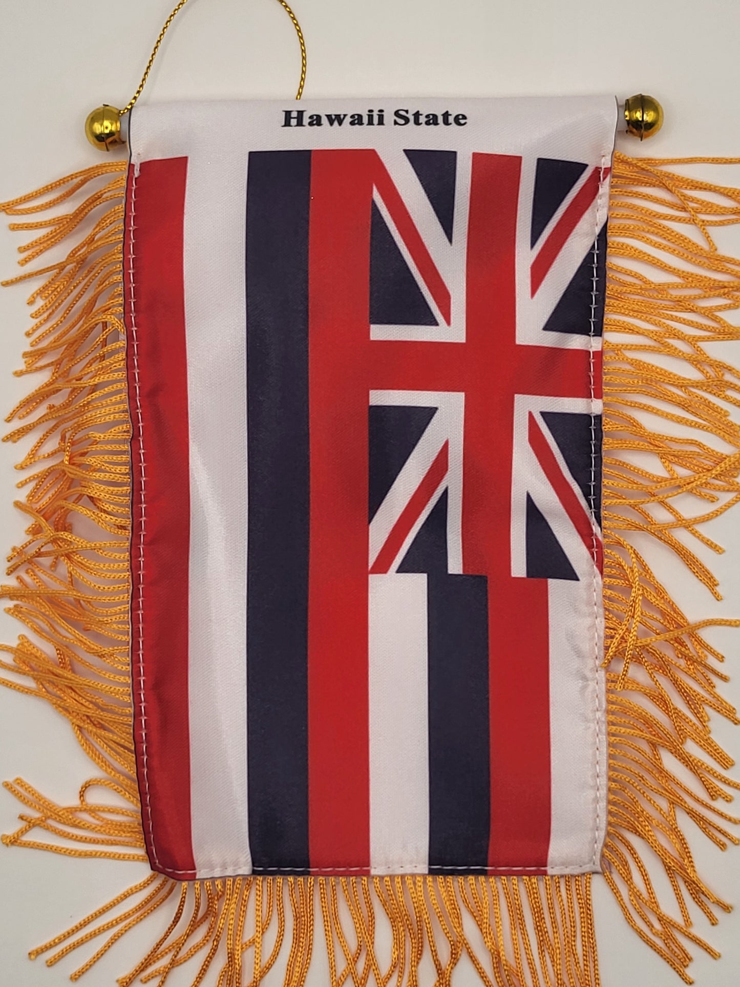 Mini pancarta colgante con la bandera del país