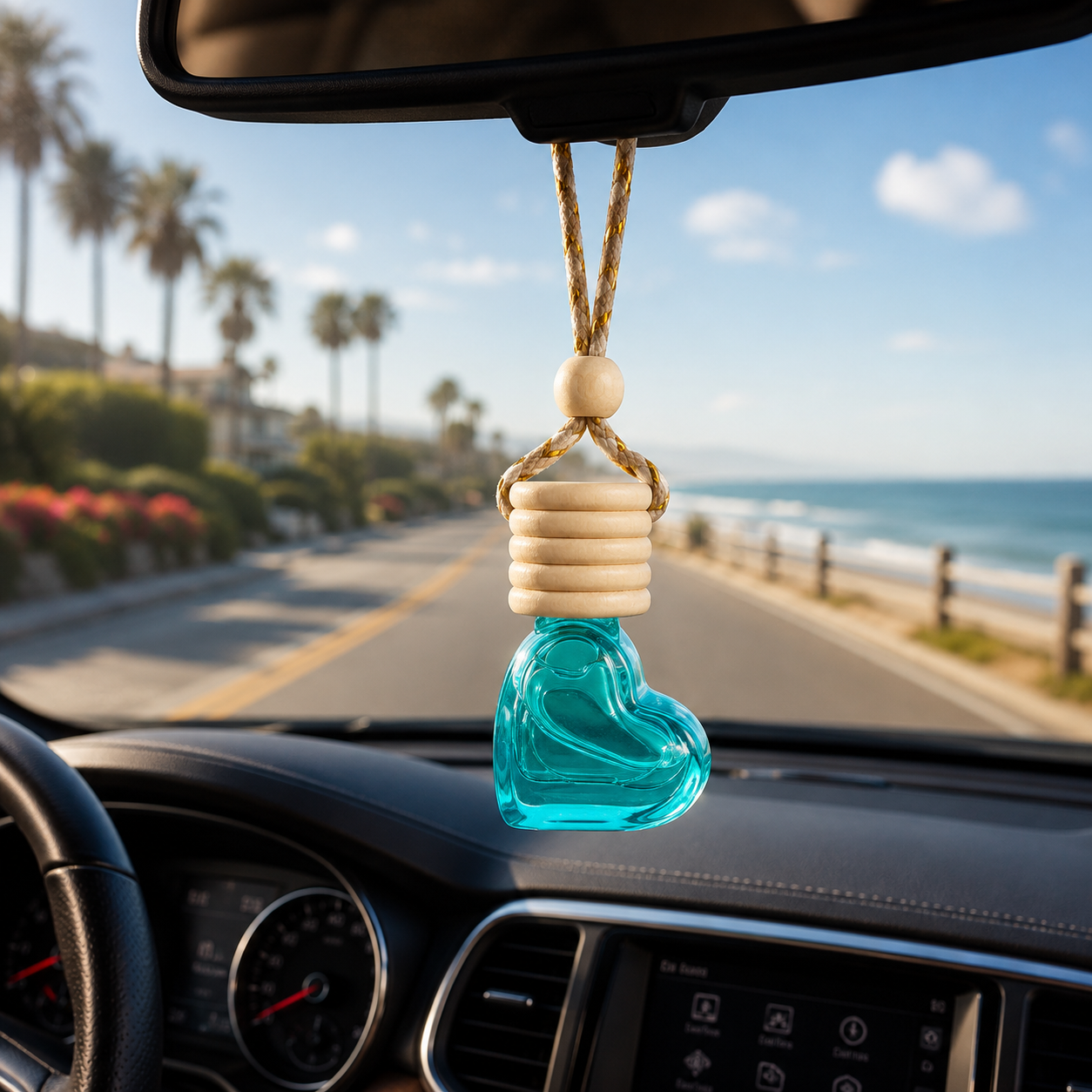 Heart Shaped Hanging Car Diffuser