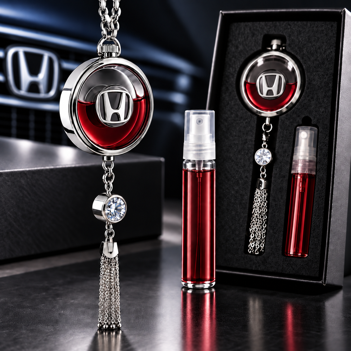 Car Brand Hanging Diffuser — Rearview Mirror Pendant