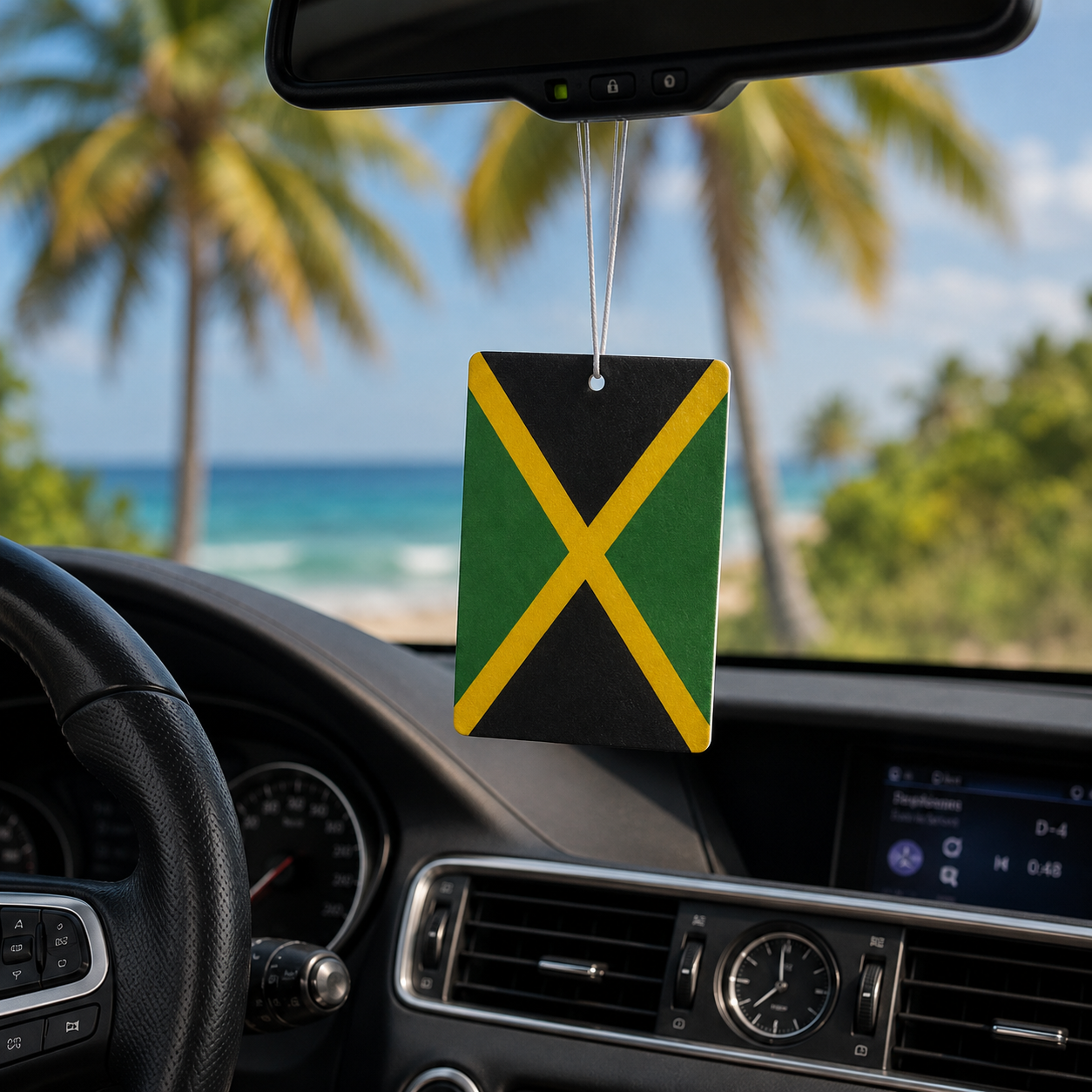 Jamaican Flag Freshener
