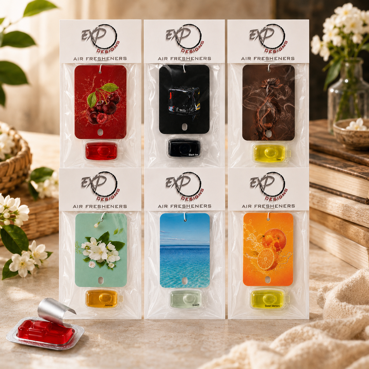 Liquid Card Air Fresheners