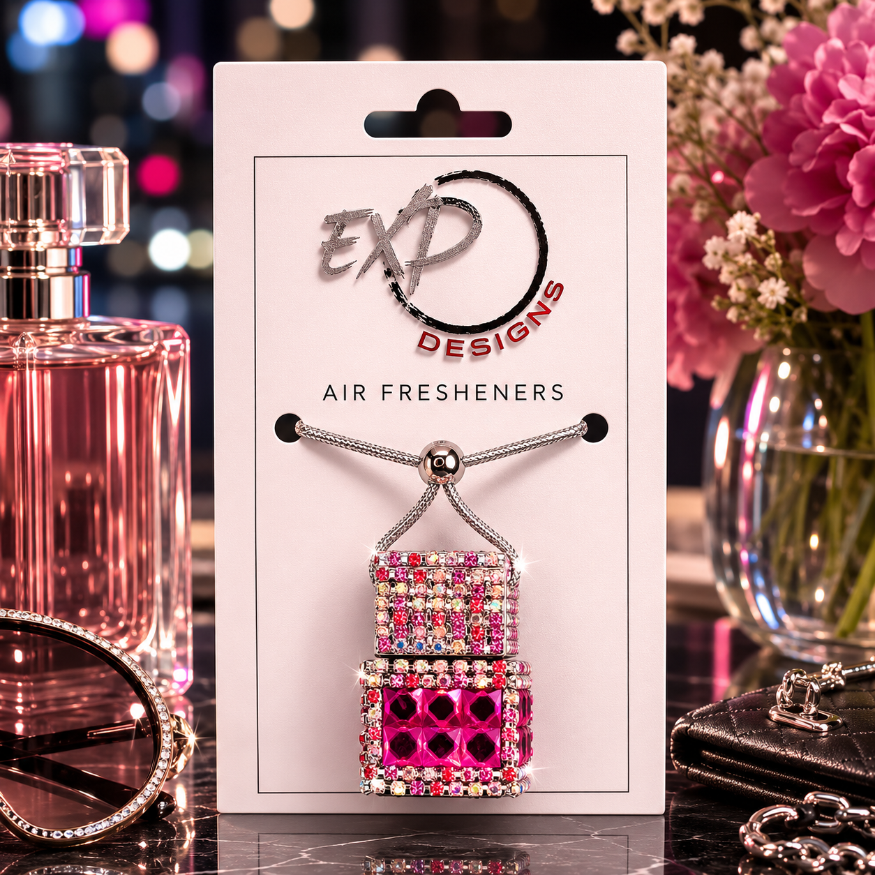 Luxury Diffuser Bottle – Bling Edition
