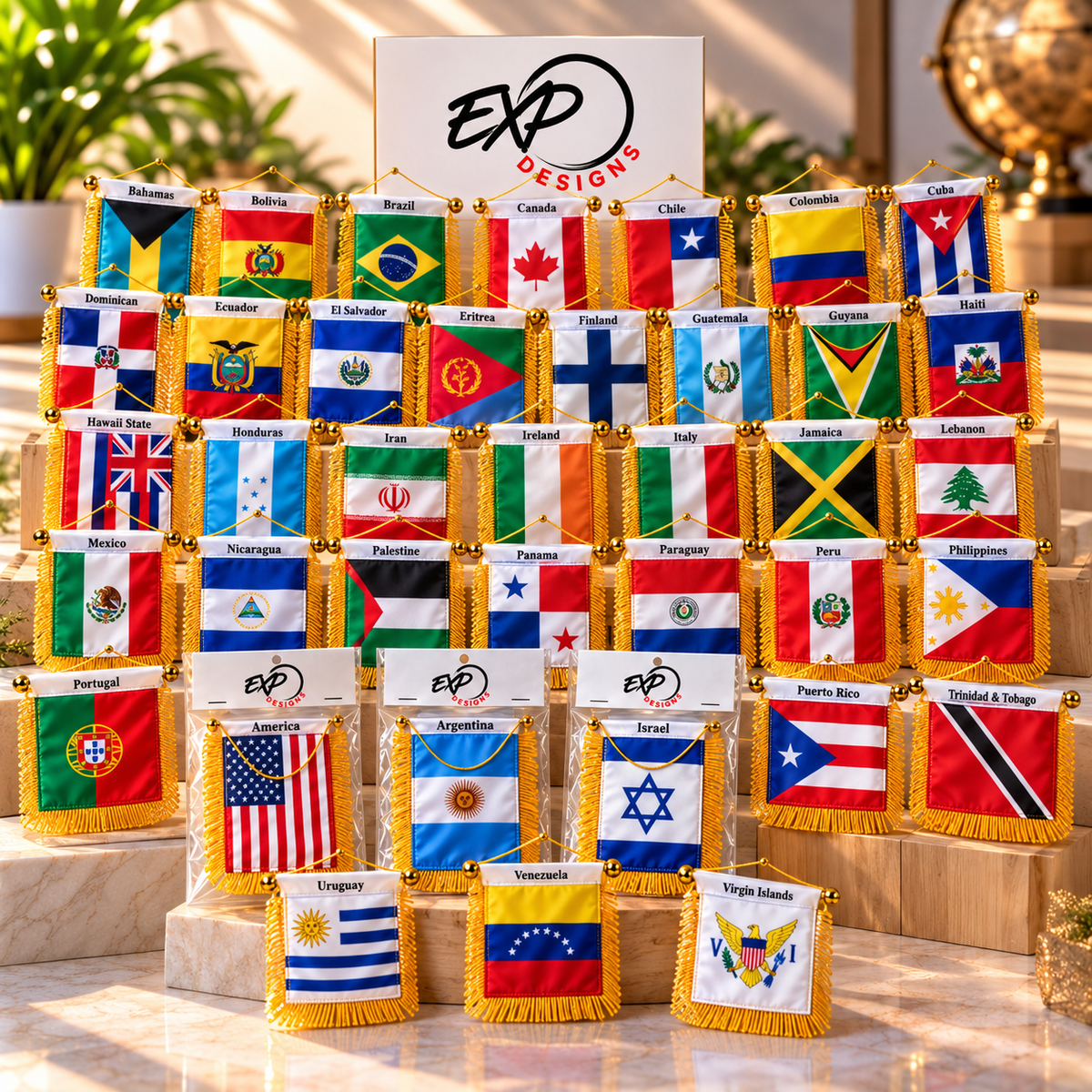 Minibanner - Todas las banderas nacionales
