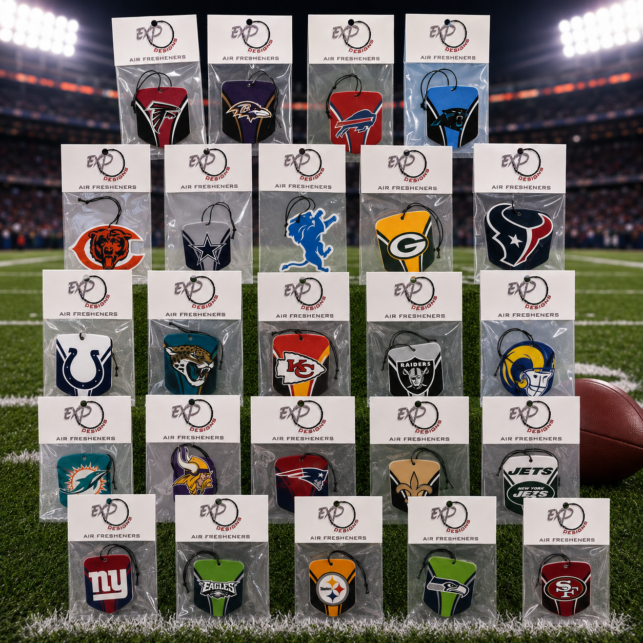 NFL Car Air Fresheners