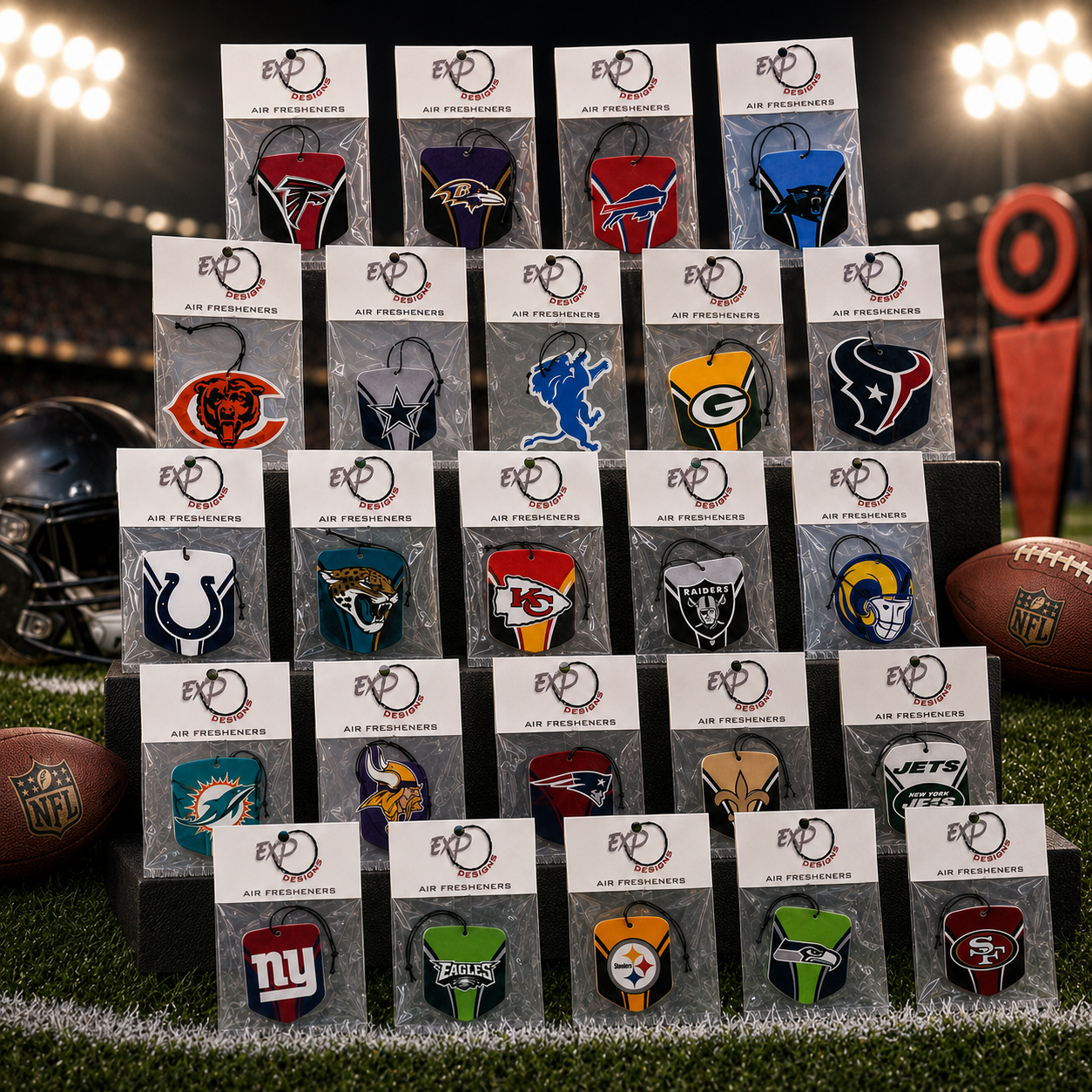 NFL Car Air Fresheners
