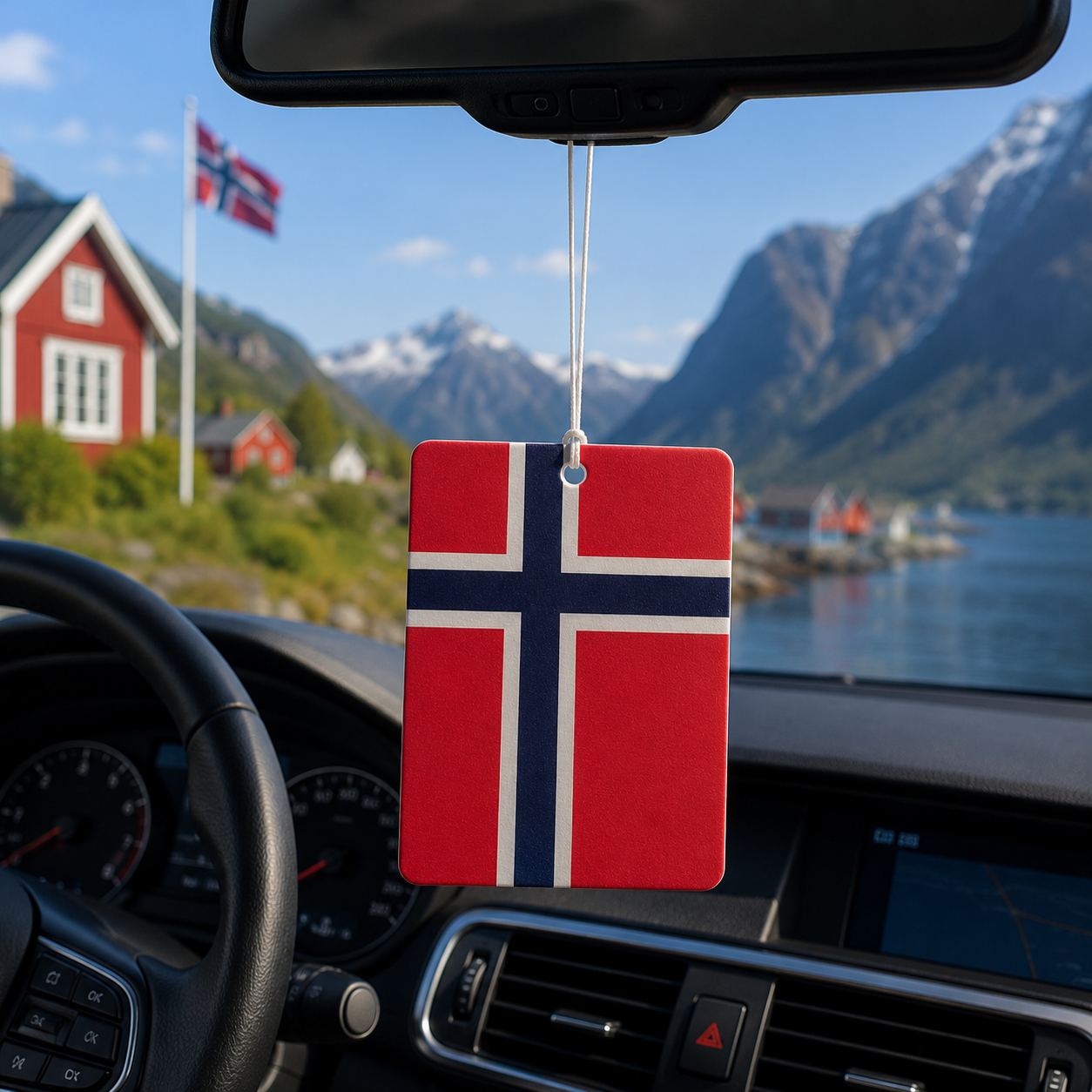 Norway Flag Freshener