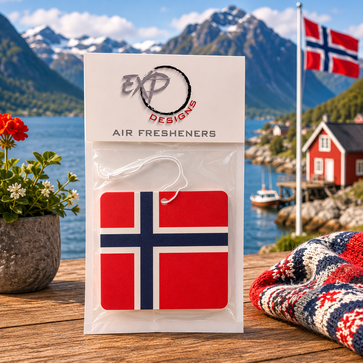 Norway Flag Freshener