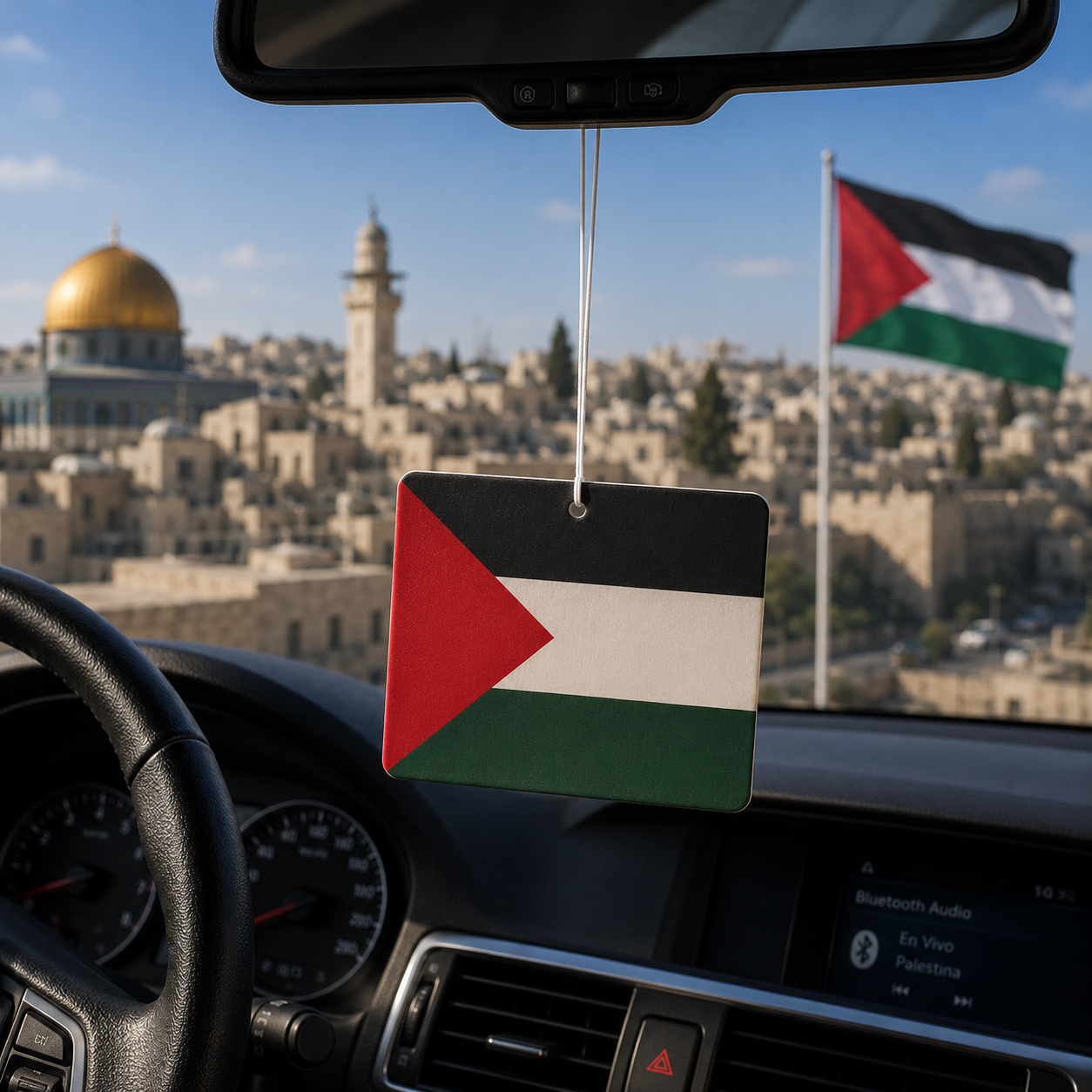 Palestine Flag Freshener