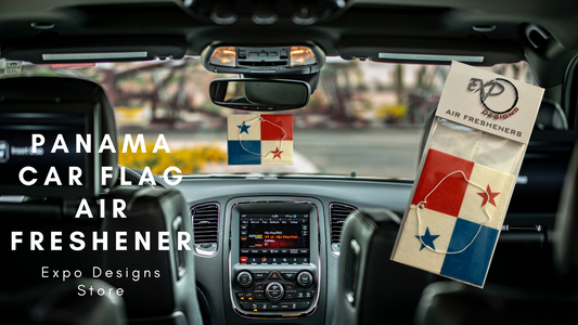 Panama Flag Freshener