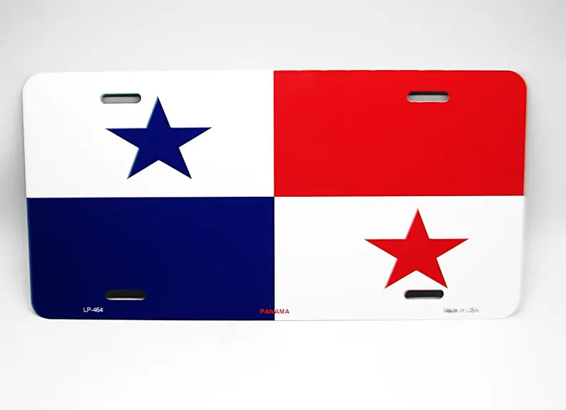 Nation Flag - License Plates