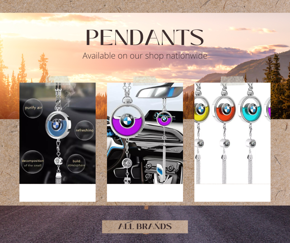 Car Logo Hanging Liquid Pendants