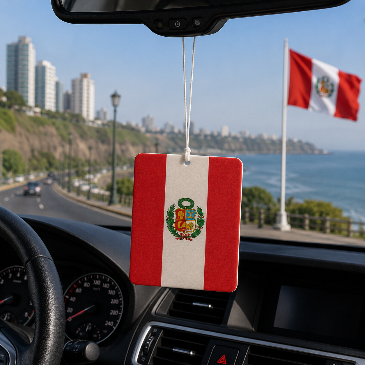 Peru Flag Freshener