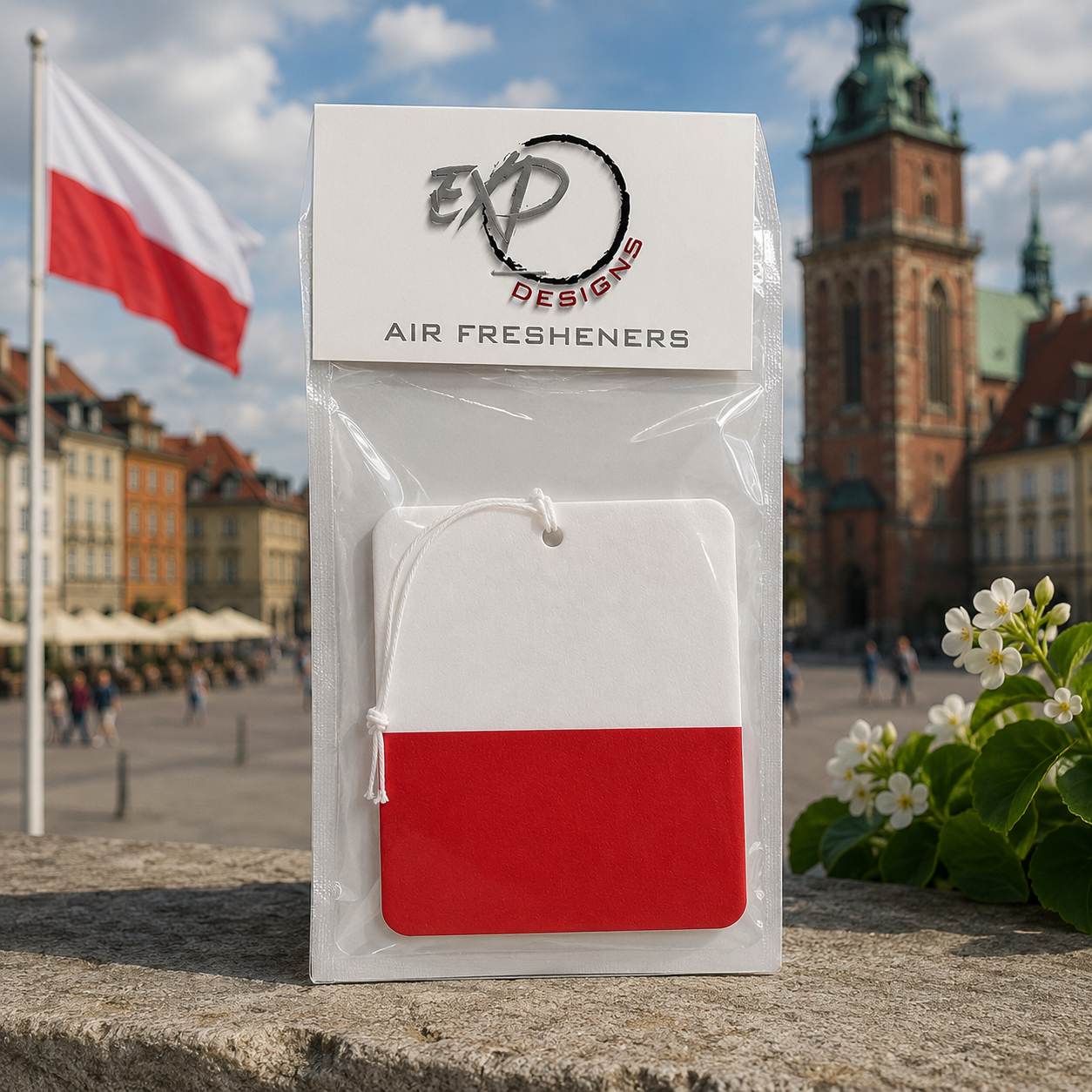 Poland Flag Freshener