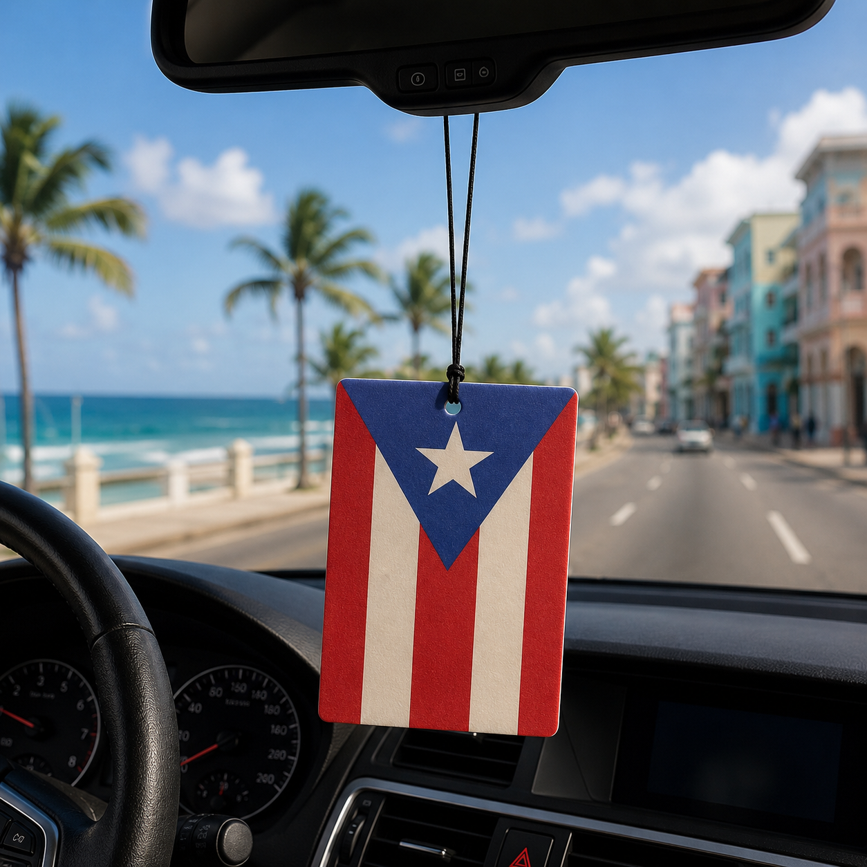 Puerto Rico Flag Freshener