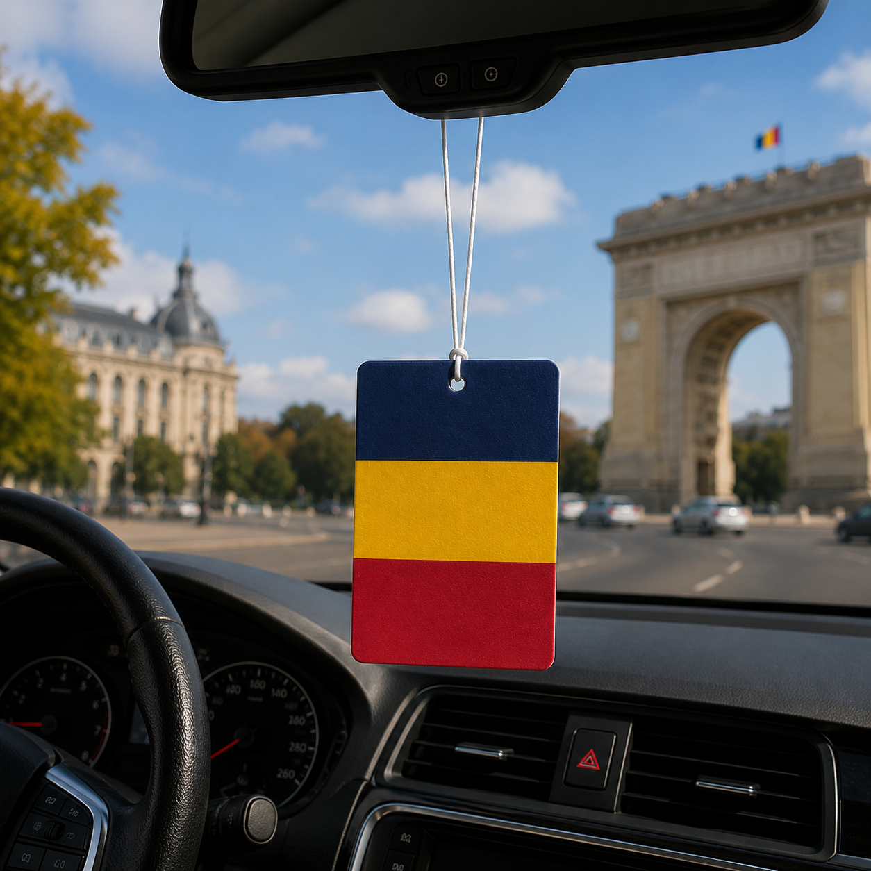 Romania Flag Freshener
