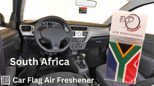 South Africa Flag Freshener