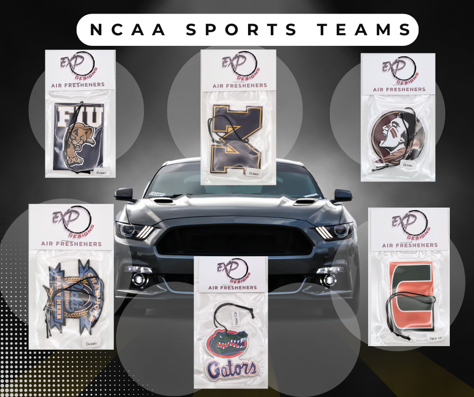 Ambientadores para coche de equipos universitarios de la NCAA