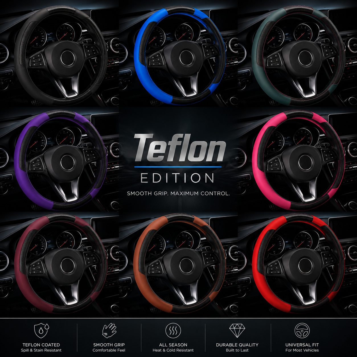 Teflon Edition Steering Wheel Cover