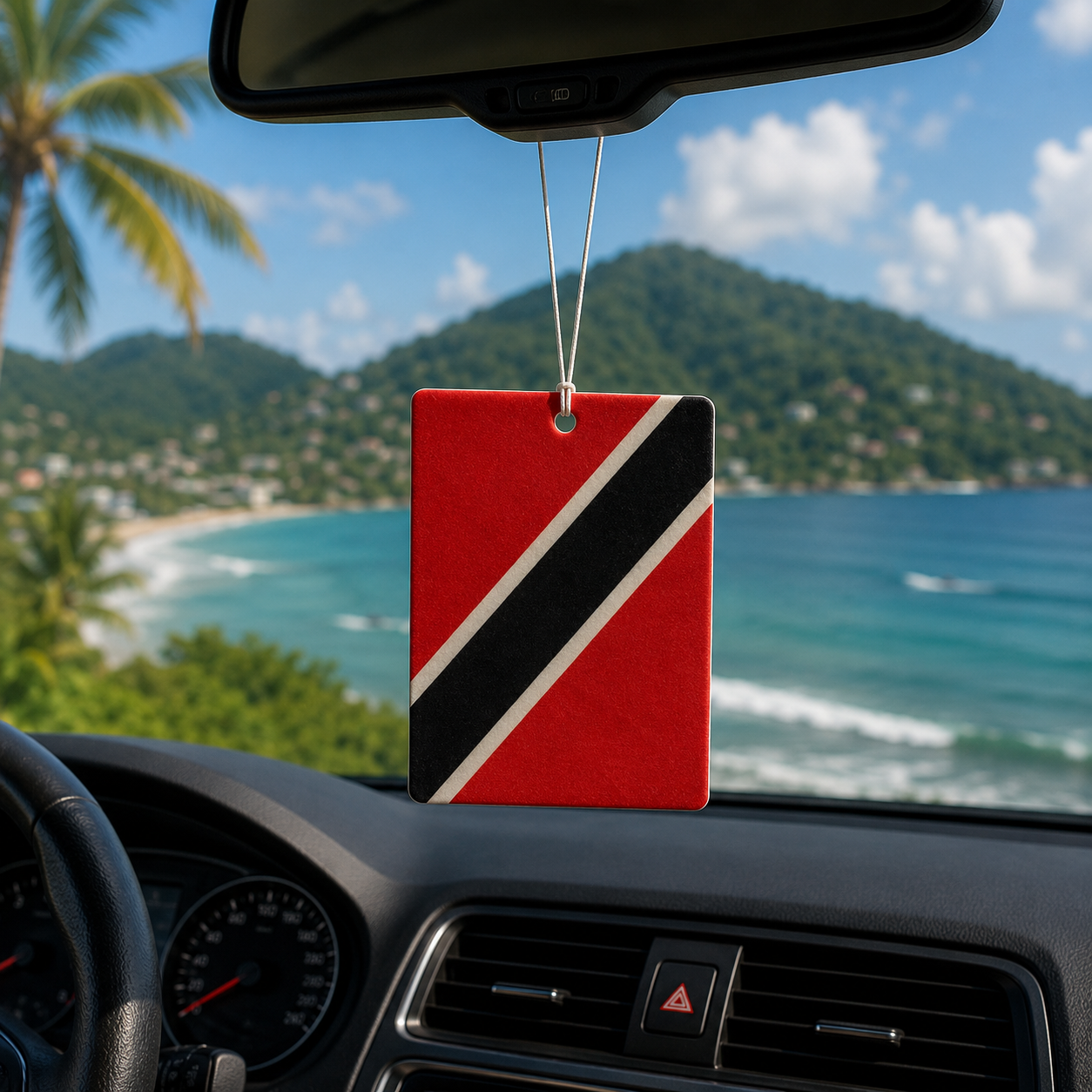 Trinidad and Tobago Flag Car Air Freshener