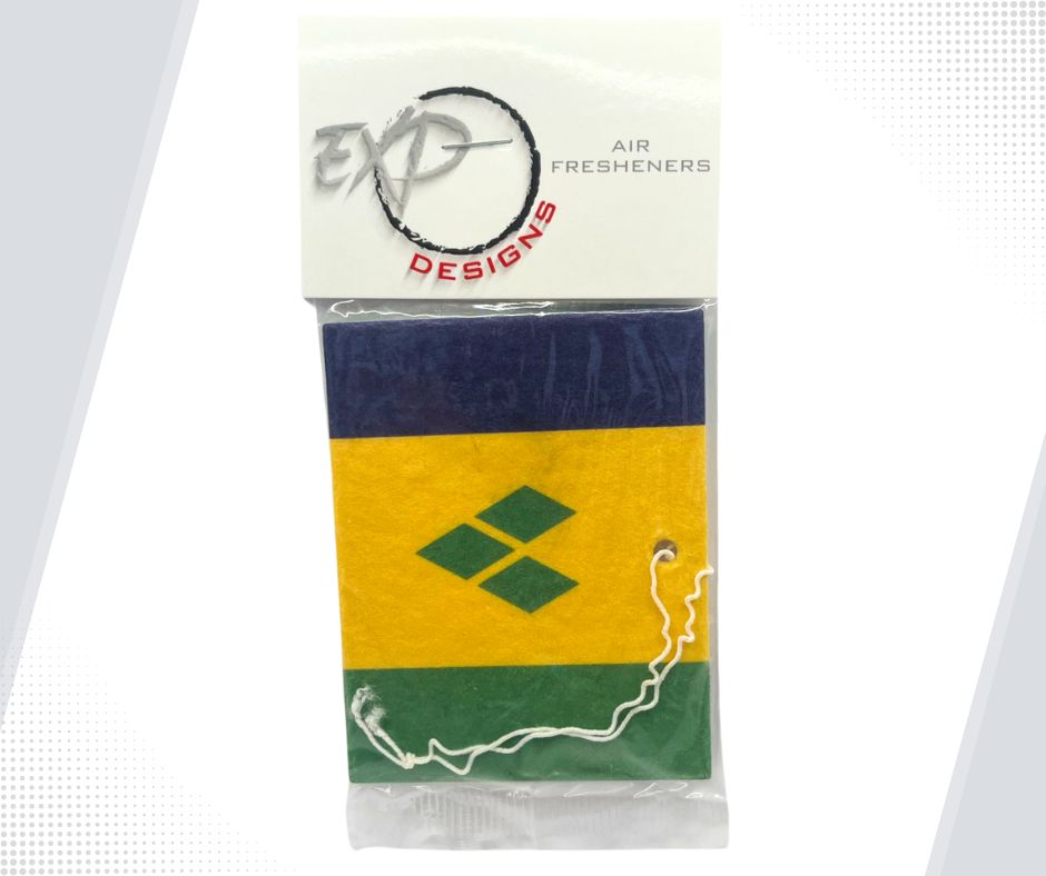 St. Vincent Flag Freshener