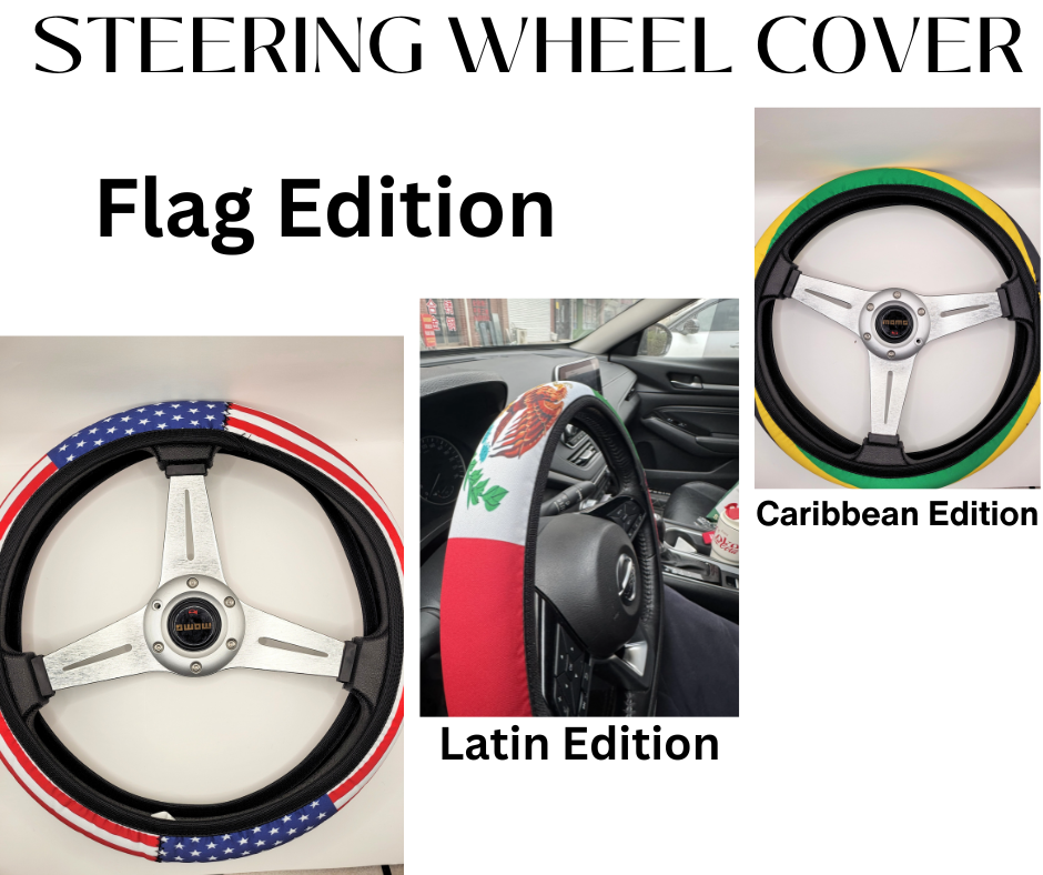 Country Flag Steering Wheel cover