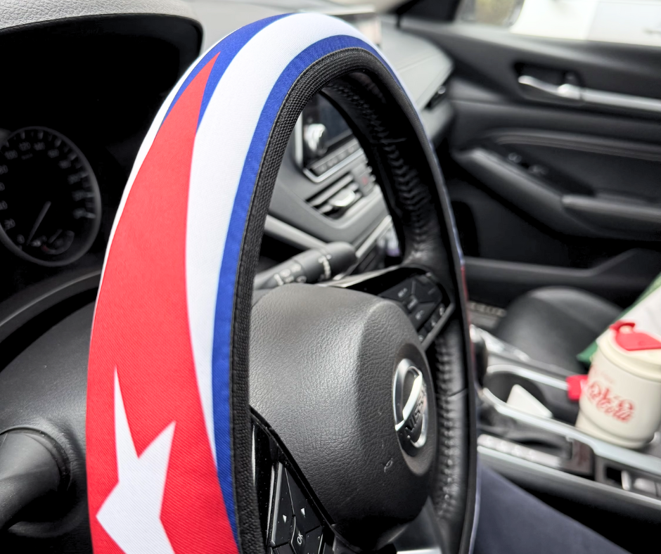 Country Flag Steering Wheel cover