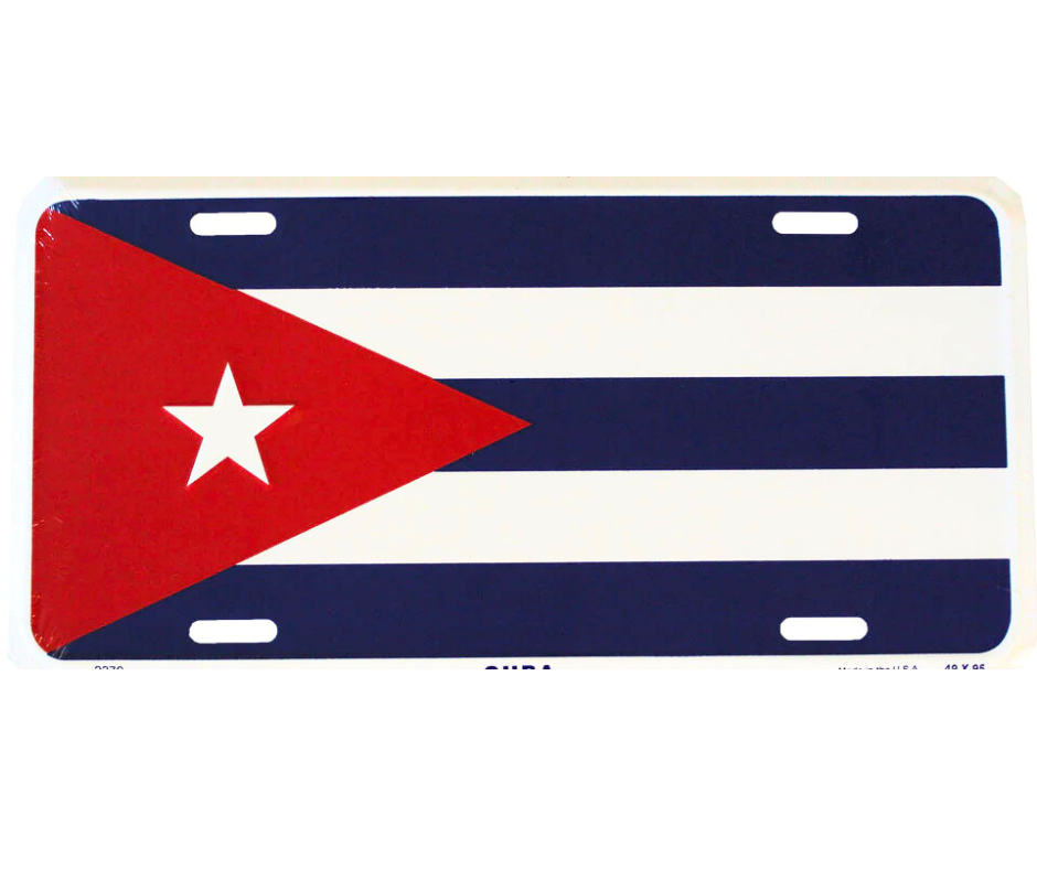 Nation Flag - License Plates
