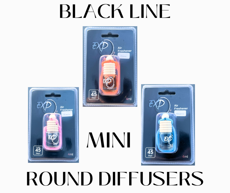 Difusor aromático de forma redonda de la marca Black Line