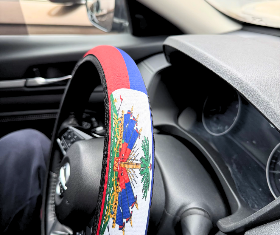 Country Flag Steering Wheel cover