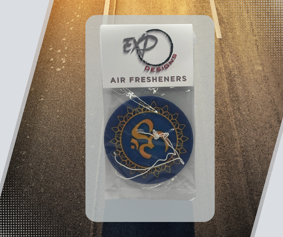 Aum Hindu Symbol Car Freshener