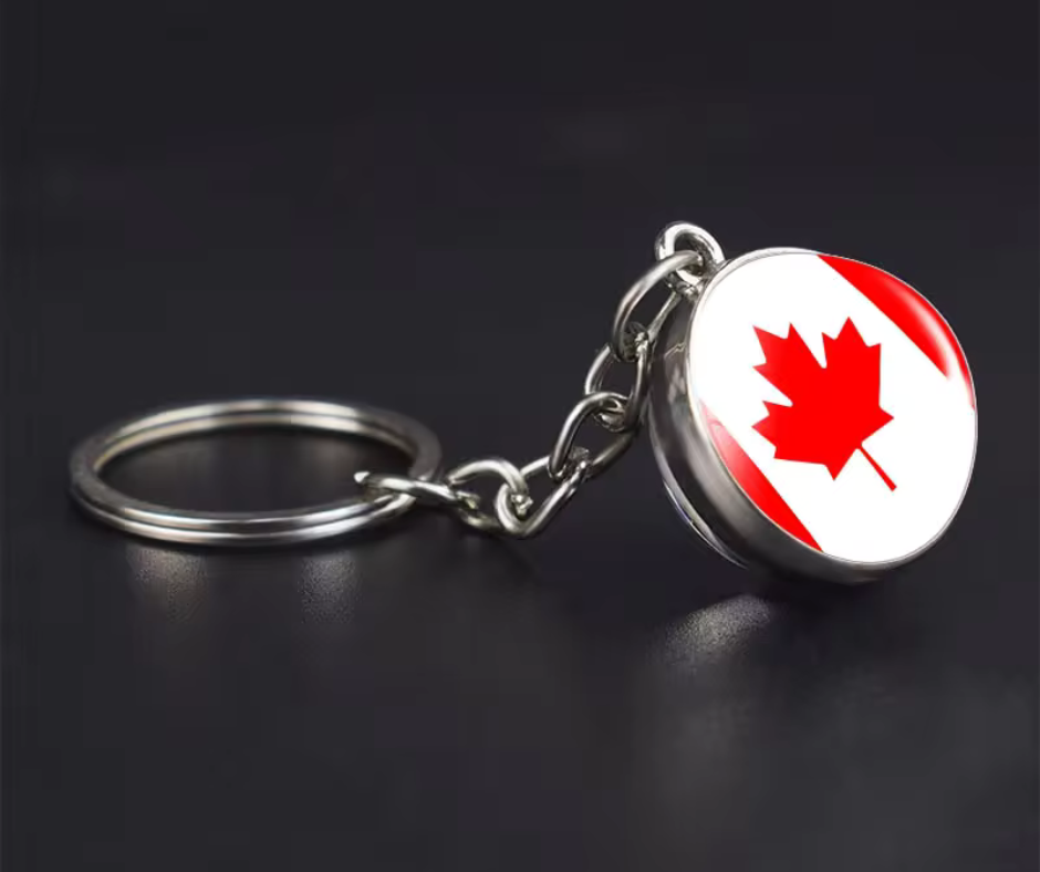 All Nation Flag - Glass Ball keychains